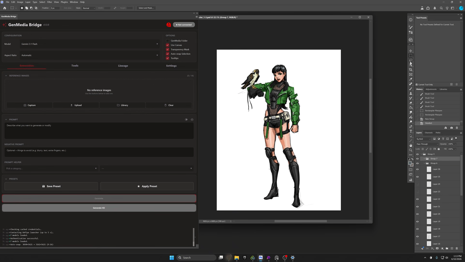 Epic concept art creation