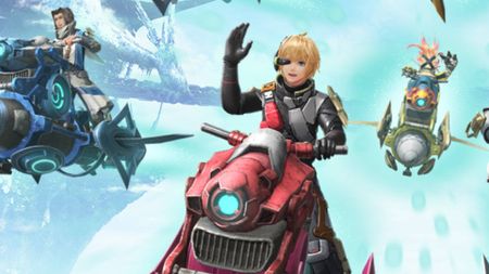 Official art for Xenoblade Chronicles Definitive Edition - Switch 2 Edition's Nopon Grand Prix minigame.