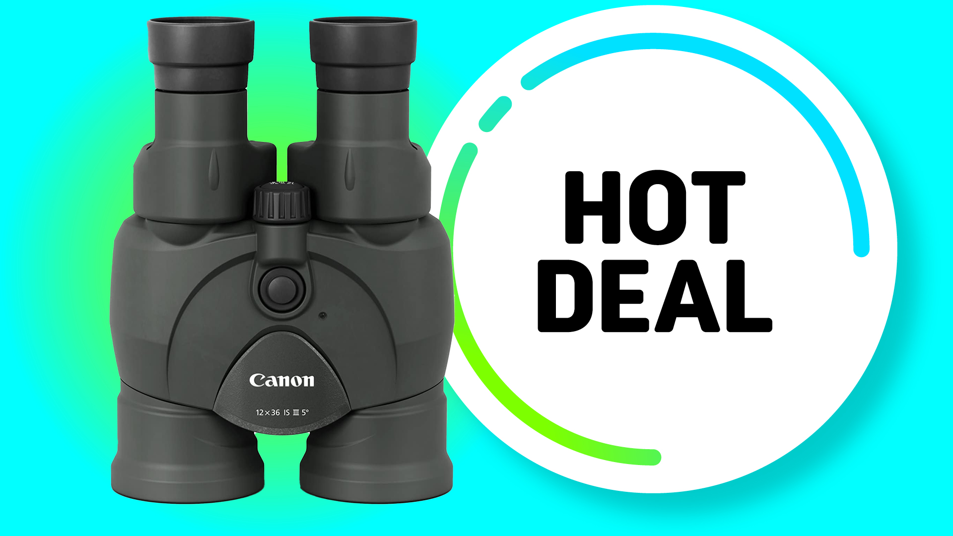 Canon 12x36 IS III binoculars