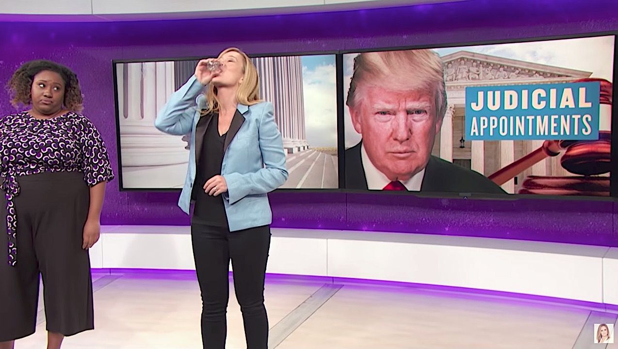 Samantha Bee looks at Trump&amp;#039;s judicial appointments