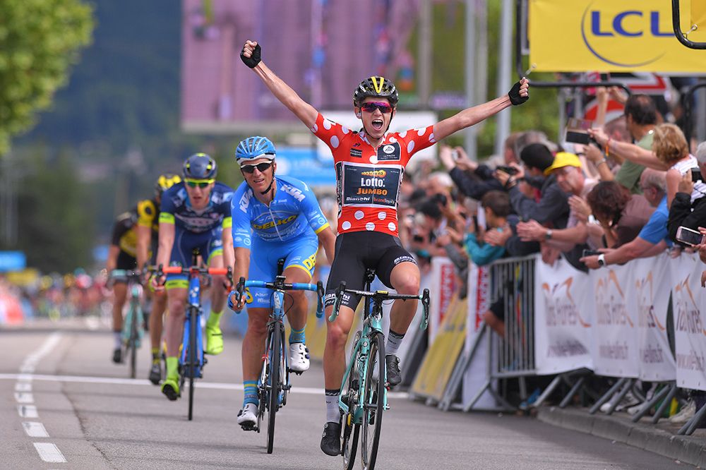 Koen Bouwman wins stage 3 at the Criterium du Dauphine