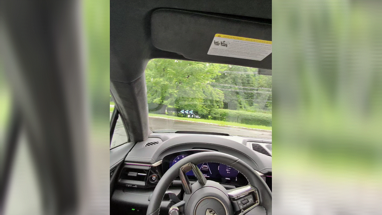 2026 Porsche Macan Turbo Electric gif.