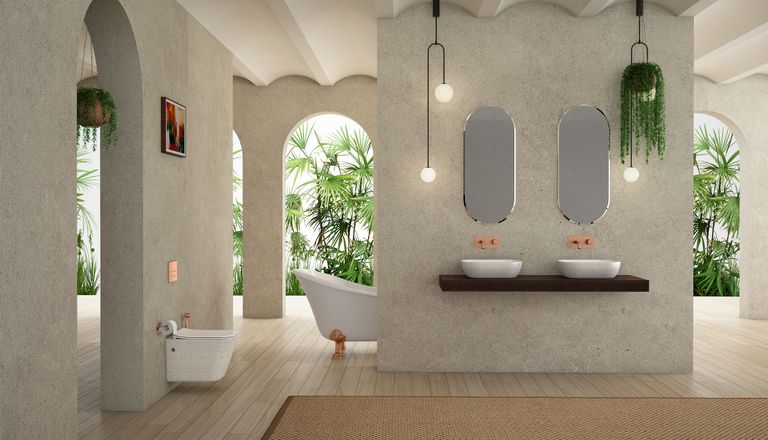 Bathroom pendant lighting ideas