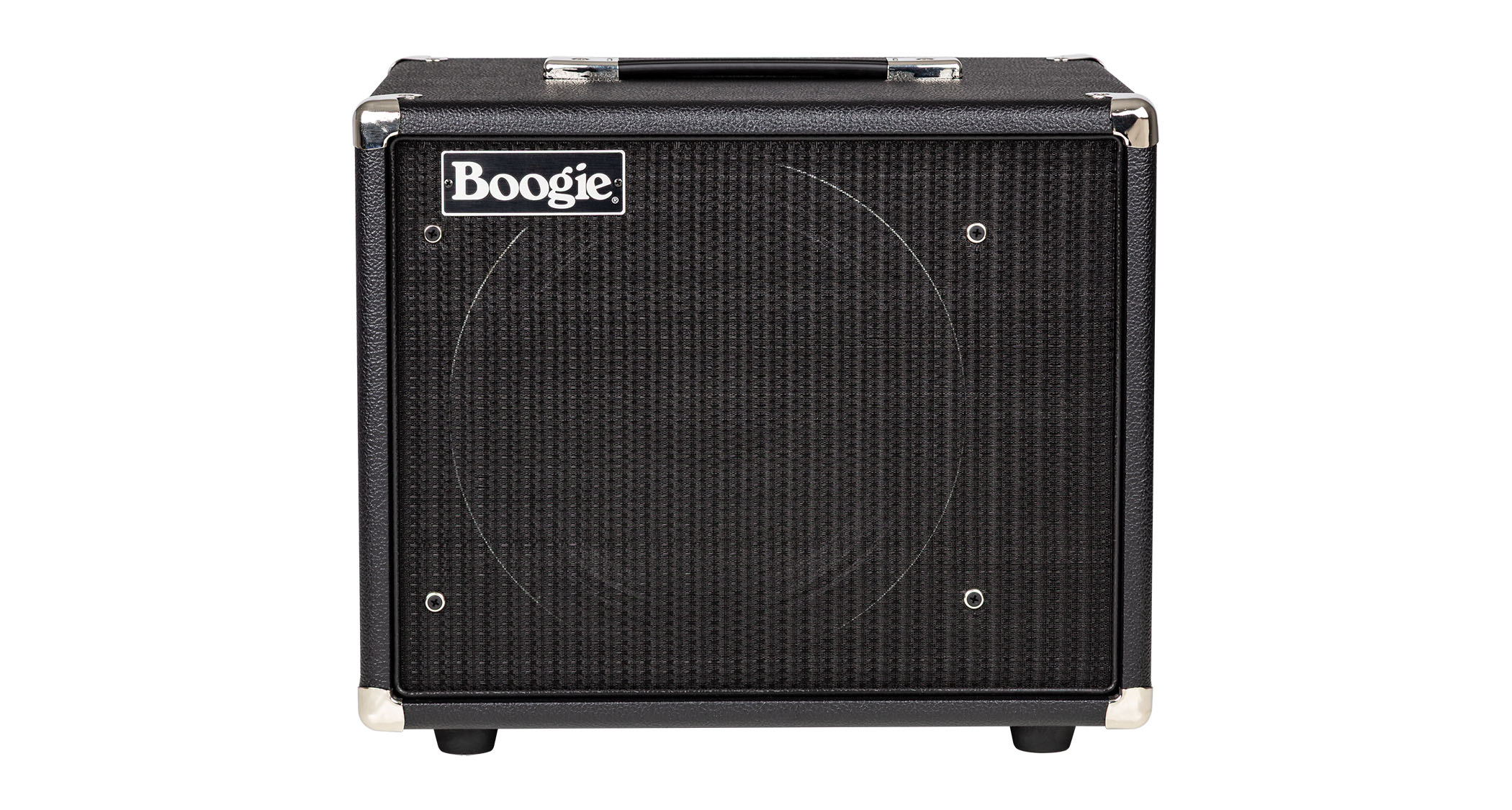 The Mesa/Boogie Thiele 1x12 Guitar Speaker Cabinet has been reissued by the high-end guitar brand, and presents players with a monster sound from a small footprint, and is available with a black Bronco grille cloth or Wicker grille.