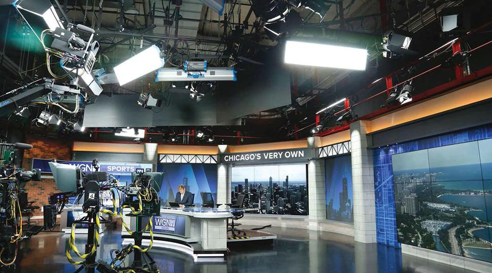 WGNTV Lights New Studios With ARRI TV Tech