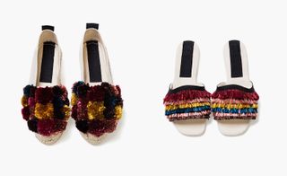 Pom Pom Espadrilles and ChaChaCha Slippers
