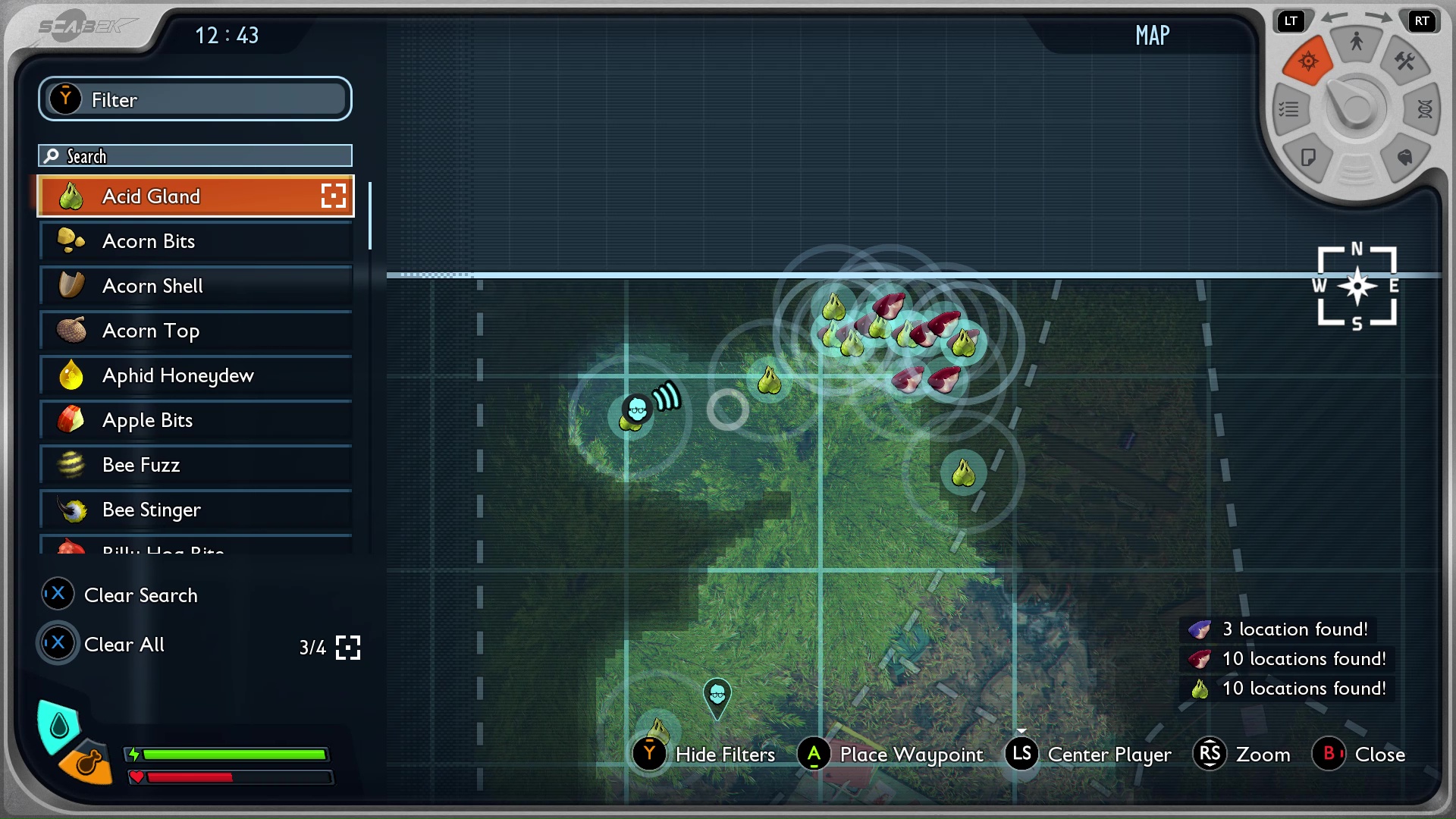 Map location for Lingonberries in Grounded 2