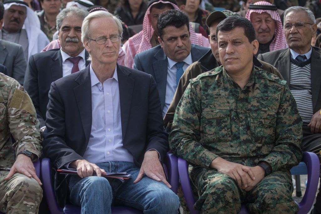 William Roebuck and Mazloum Kobani.