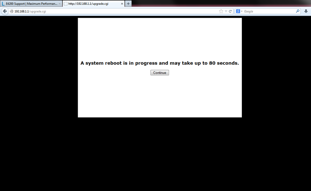 How to Update your Linksys Router Tom