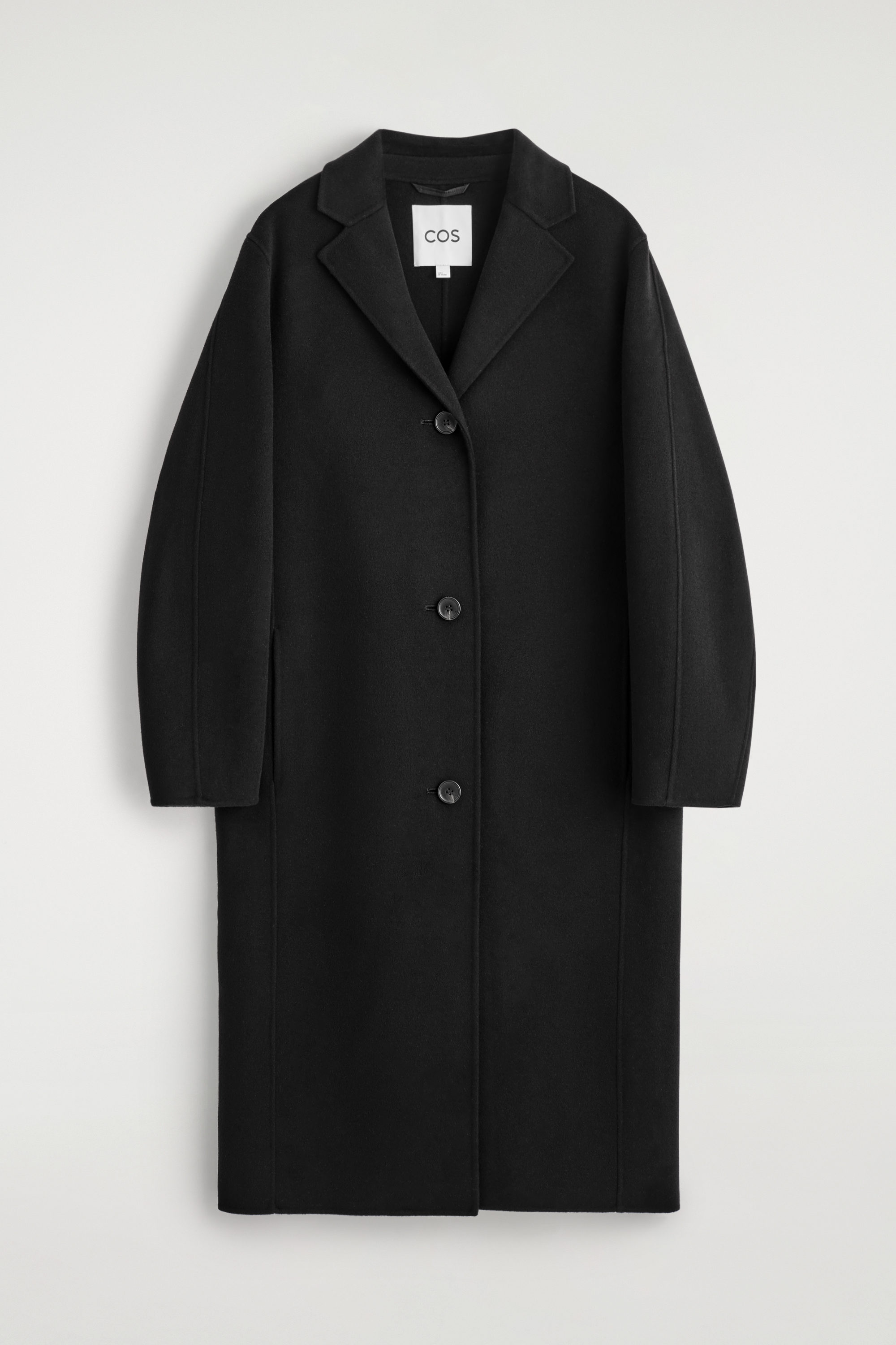 Double-Faced Wool Long Coat