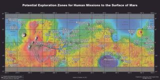 Last year, scientists identified nearly 50 prospective human landing zones on Mars — locations that are safe, scientifically promising and resource-rich.