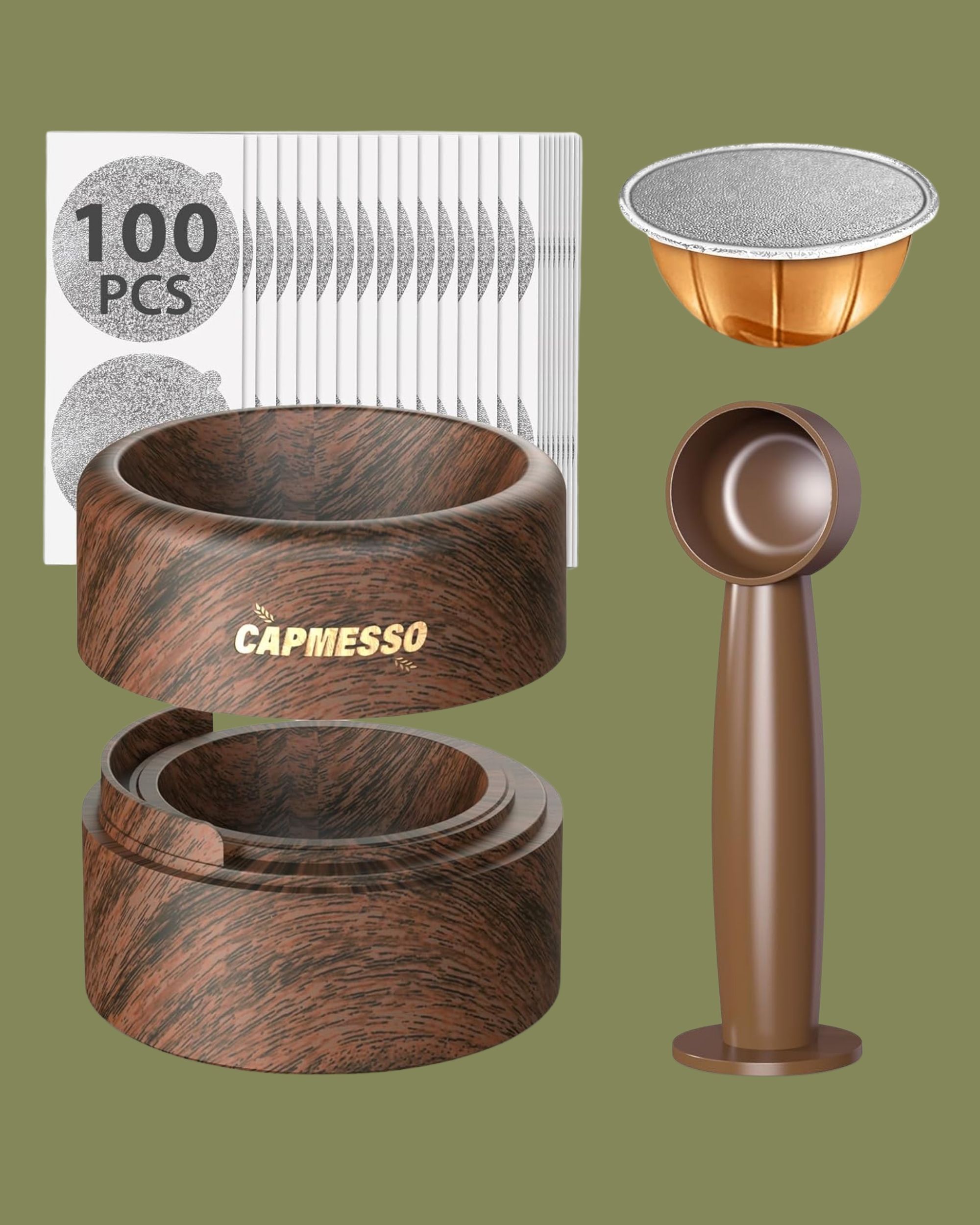 CAPMESSO, Reusable Vertuo Pod Refill Kit