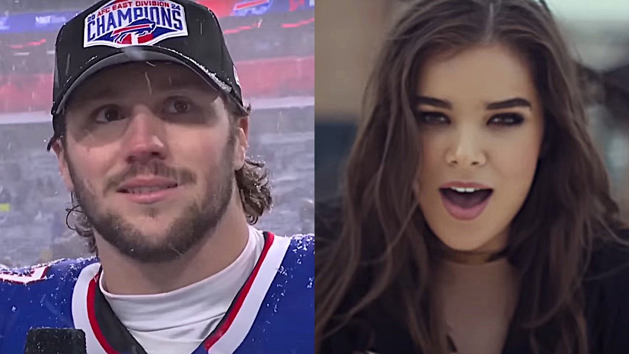 Josh Allen Was Planning To Propose To Hailee Steinfeld, Turns Out She'd Already Hilariously Guessed The Snap Count