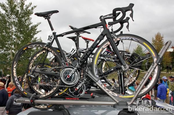 Christian Vande Velde's (Garmin-Sharp) Cerv&eacute;lo R5ca at the USA Pro Challenge.