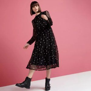 debenhams polka dot dress