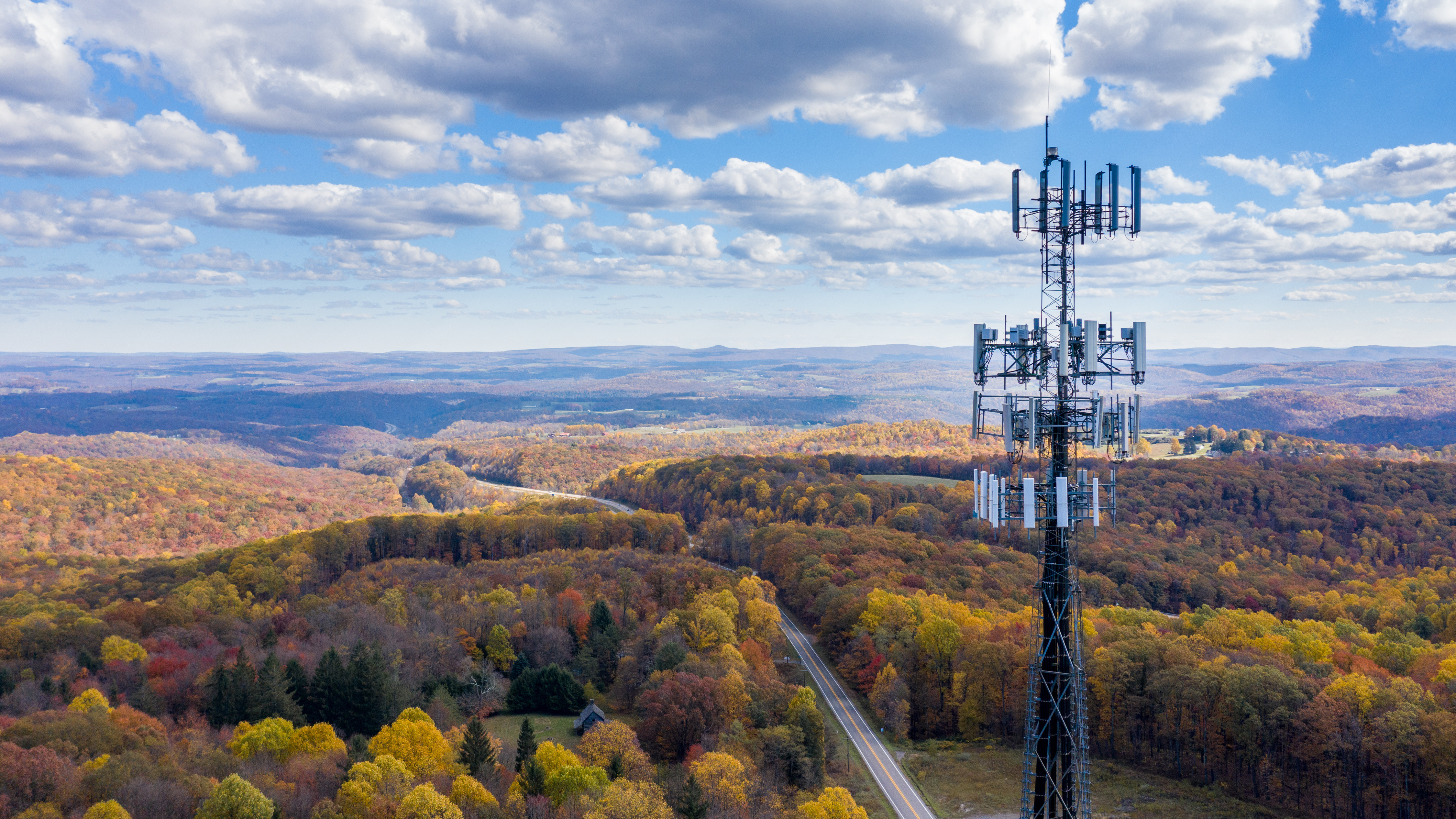 a cellular tower