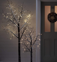 6ft snowy effect Christmas twig tree from Amazon