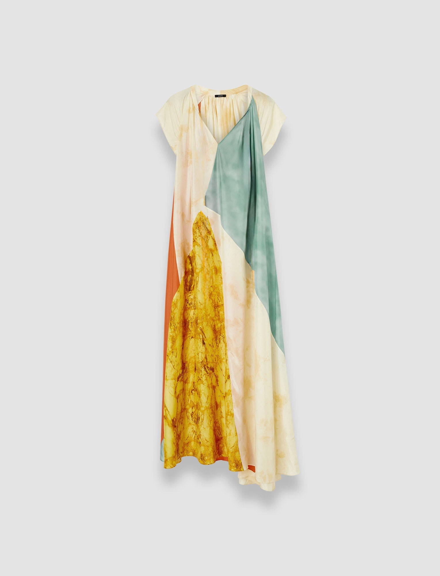 Tulipa Planchart Print Silk Dress