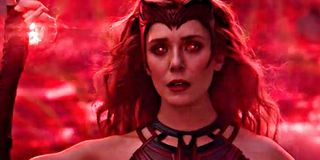 Wanda becoming the Scarlet Witch in WandaVision.