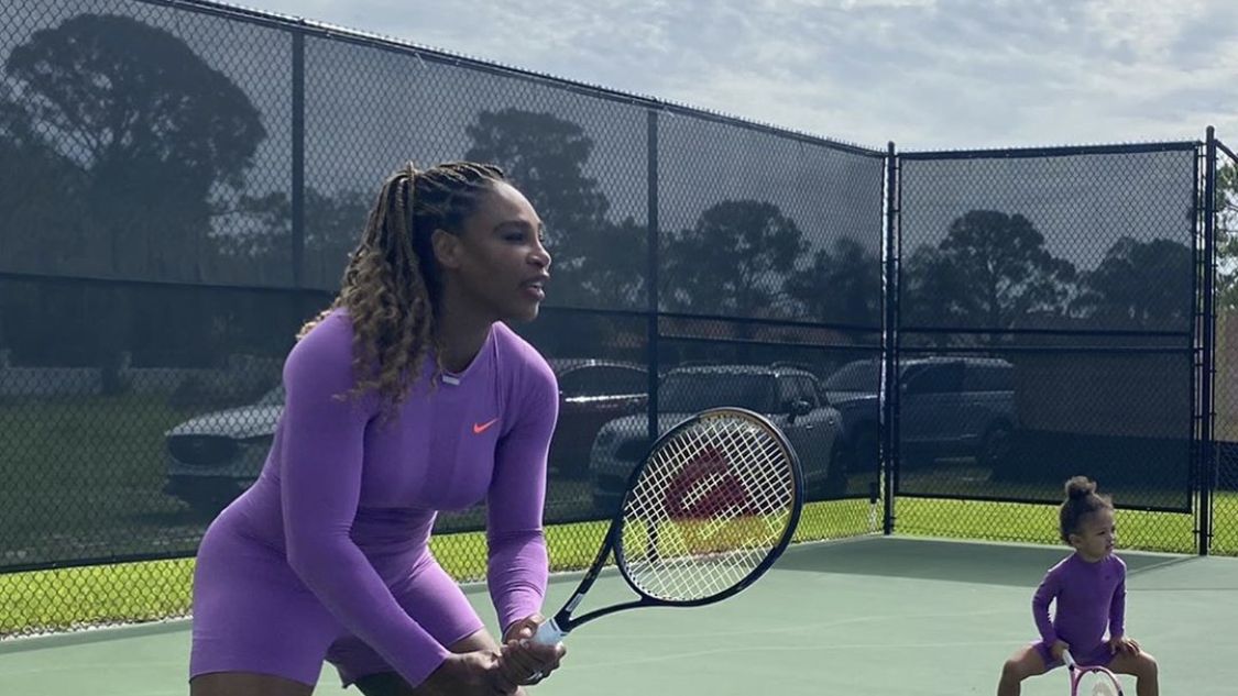 serena williams olympia instagram