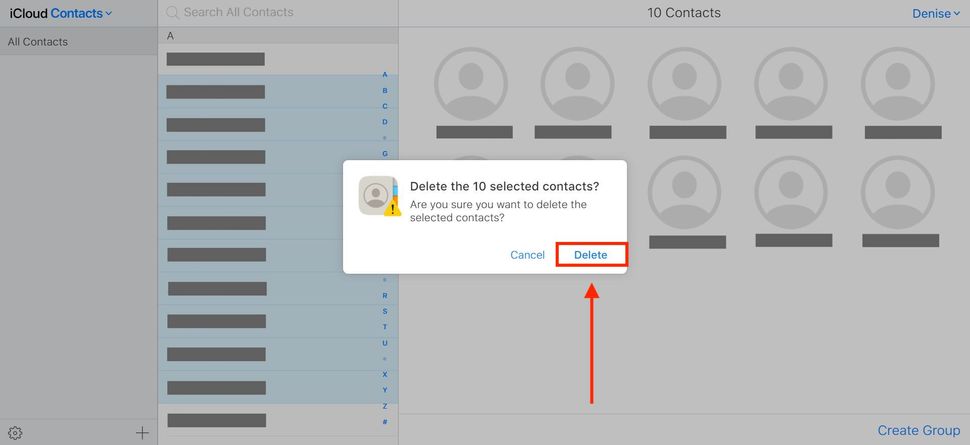 How to delete multiple contacts on iCloud | Tom's Guide