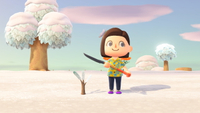 Animal Crossing: New Horizons shovel