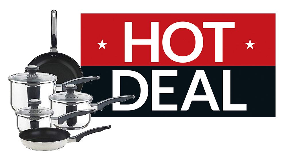 Cheap saucepan set deals 25 off Circulon, Prestige and Joe Wicks