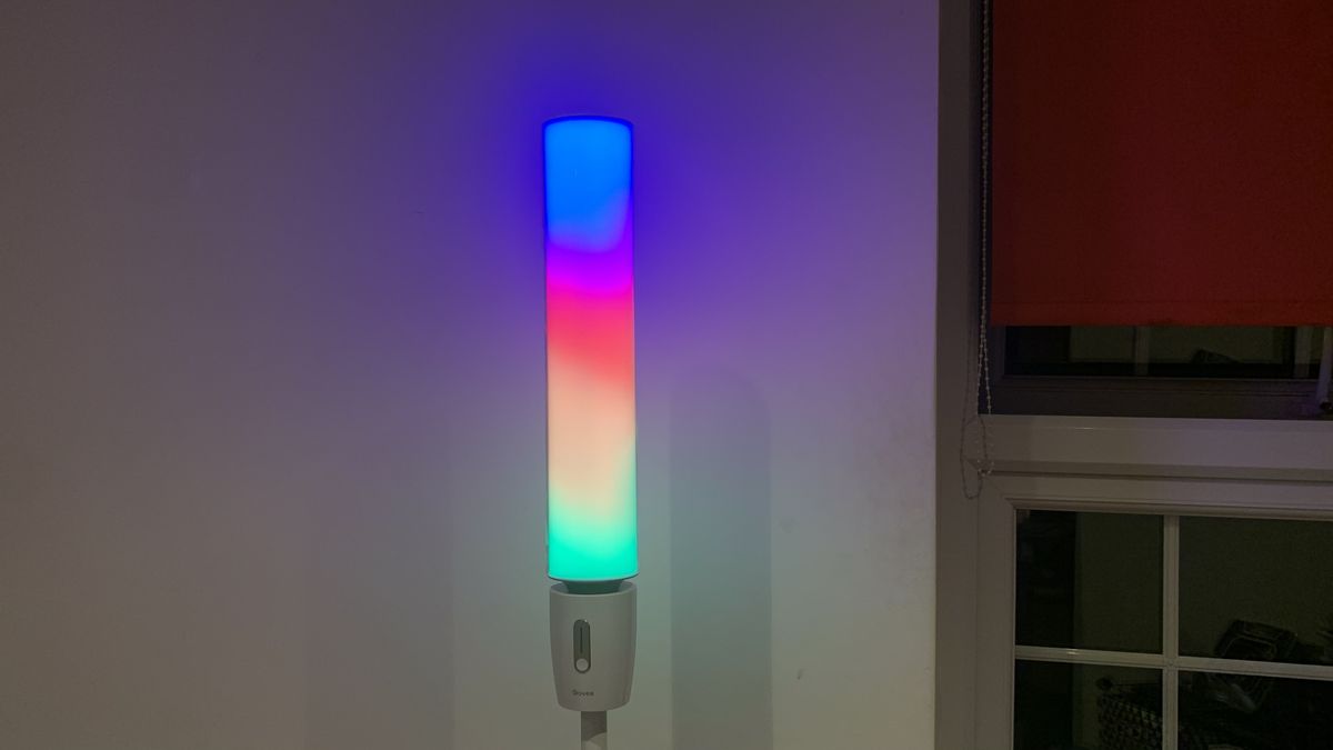 Govee Cylinder Smart Lamp review a big kid’s lava lamp TechRadar