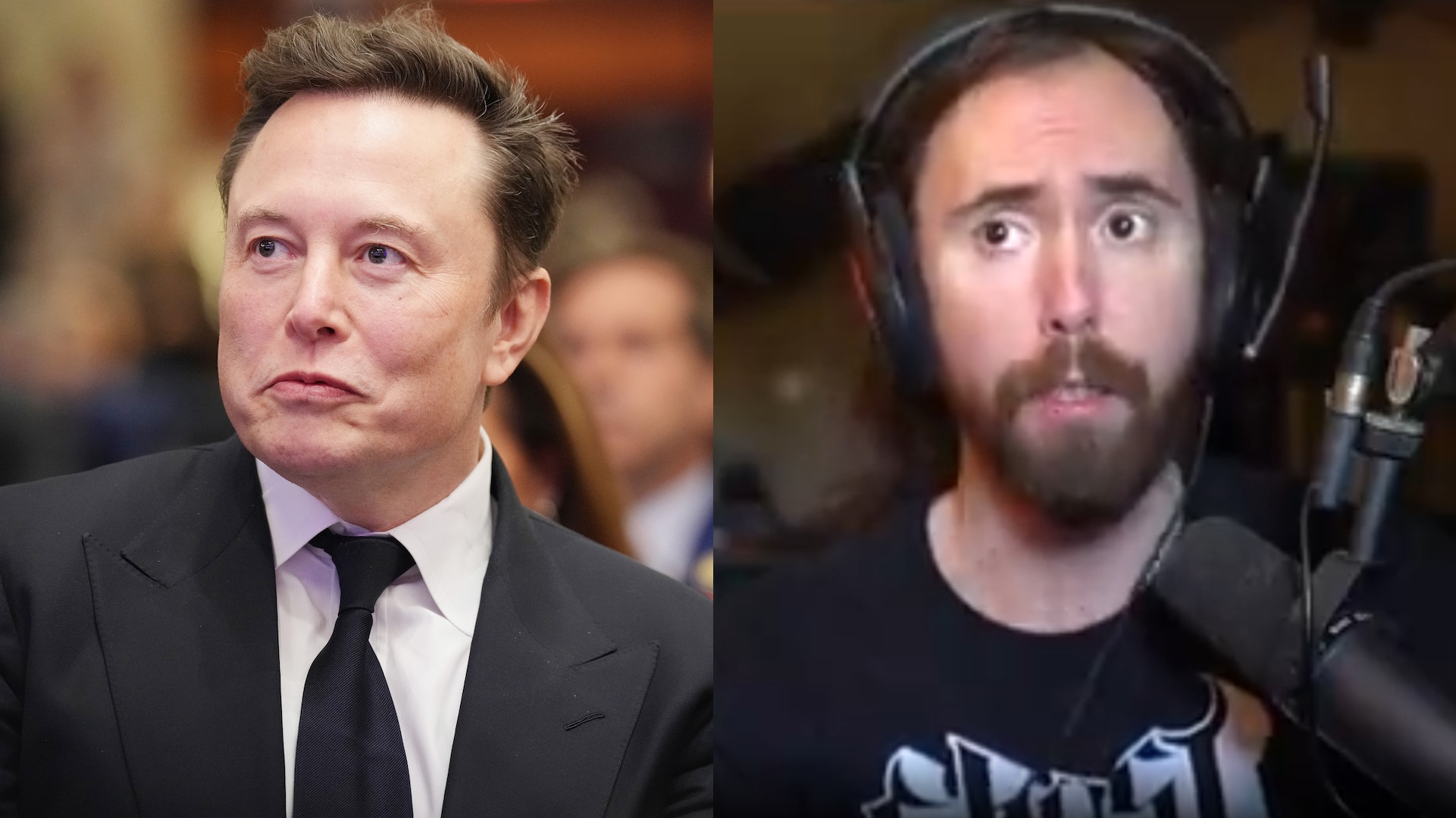 Elon Musk and Asmongold are beefing over who the best gamer really is, and no matter who wins, we lose