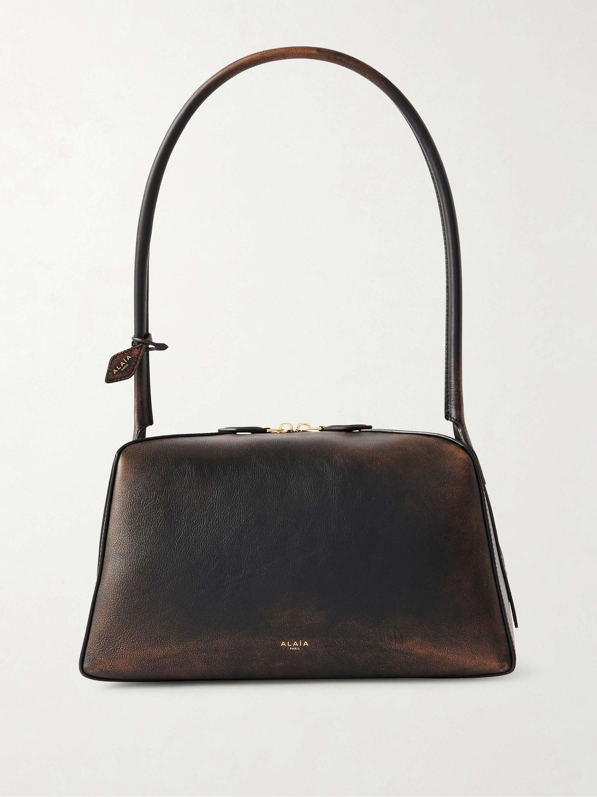 Le Bulldog Leather Shoulder Bag