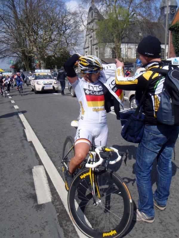 Ina-Yoko Teutenberg (HTC-Columbia) couldn't repeat her 2009 win