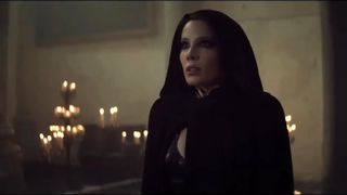 Halsey appears in the music video for her song "Lilith".