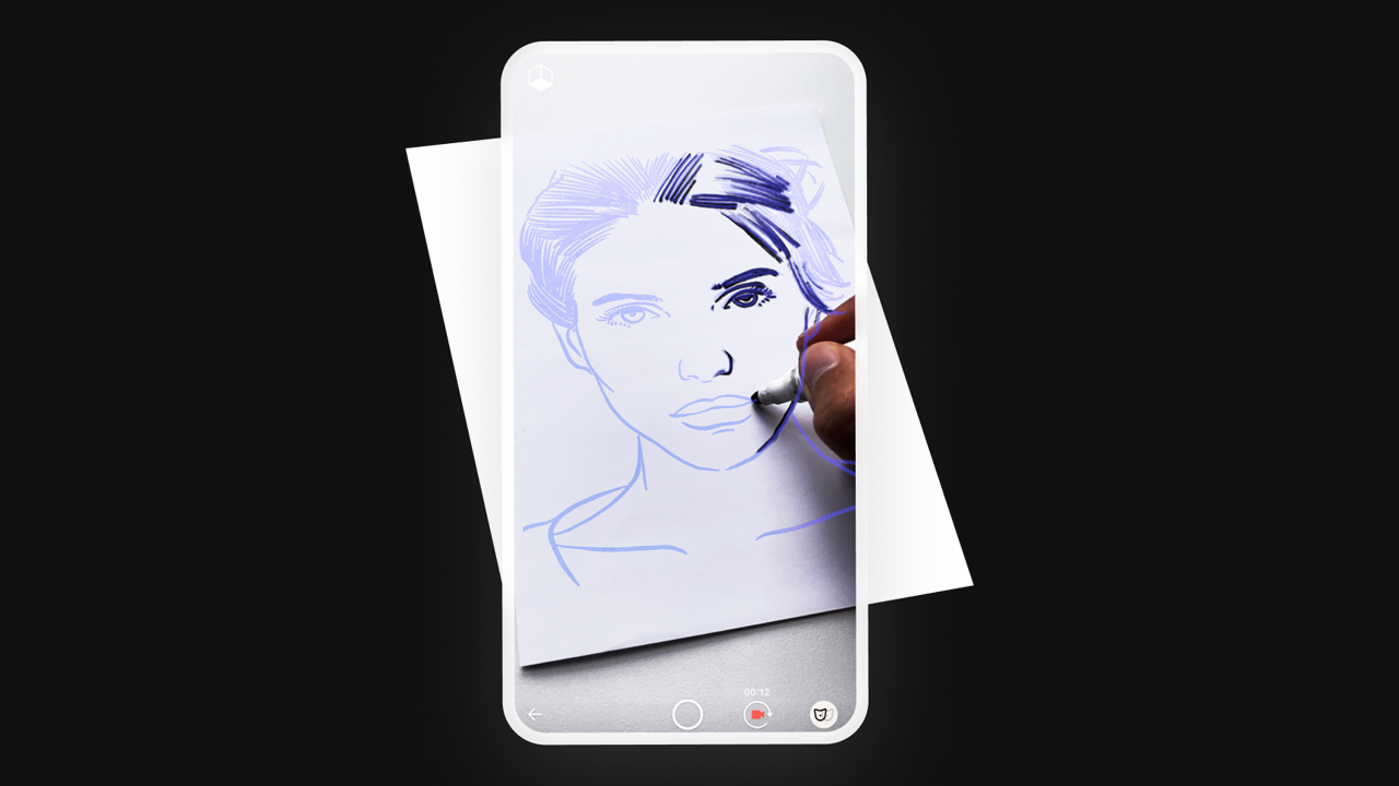 Sketchar's marketing image.