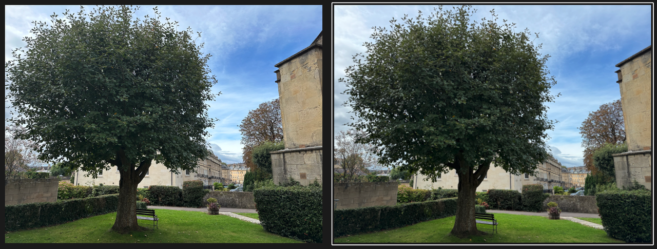 iPhone 15 Pro Max image comparision