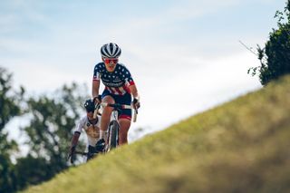 Clara Honsinger during C1 contest at 2021 Charm City Cross course