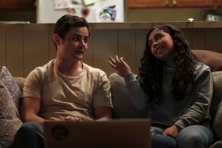 Arturo Castro and Miley Delgado in 'Mr. Corman'