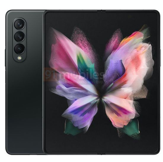 Samsung Galaxy Z Fold 3 Leak Render