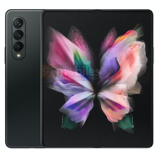 Samsung Galaxy Z Fold 3 Leak Render