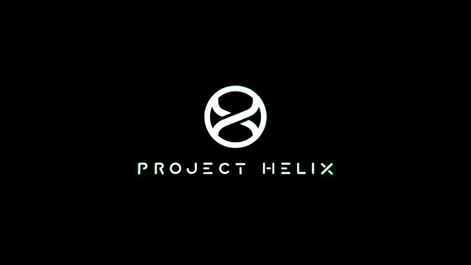 A logo for Microsoft's Project Helix. 