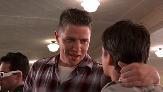 Thomas F. Wilson as Biff in Back to the Future