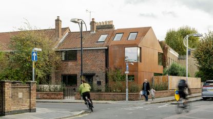 Rusty House on the Rye, Peckham, by studio on the rye