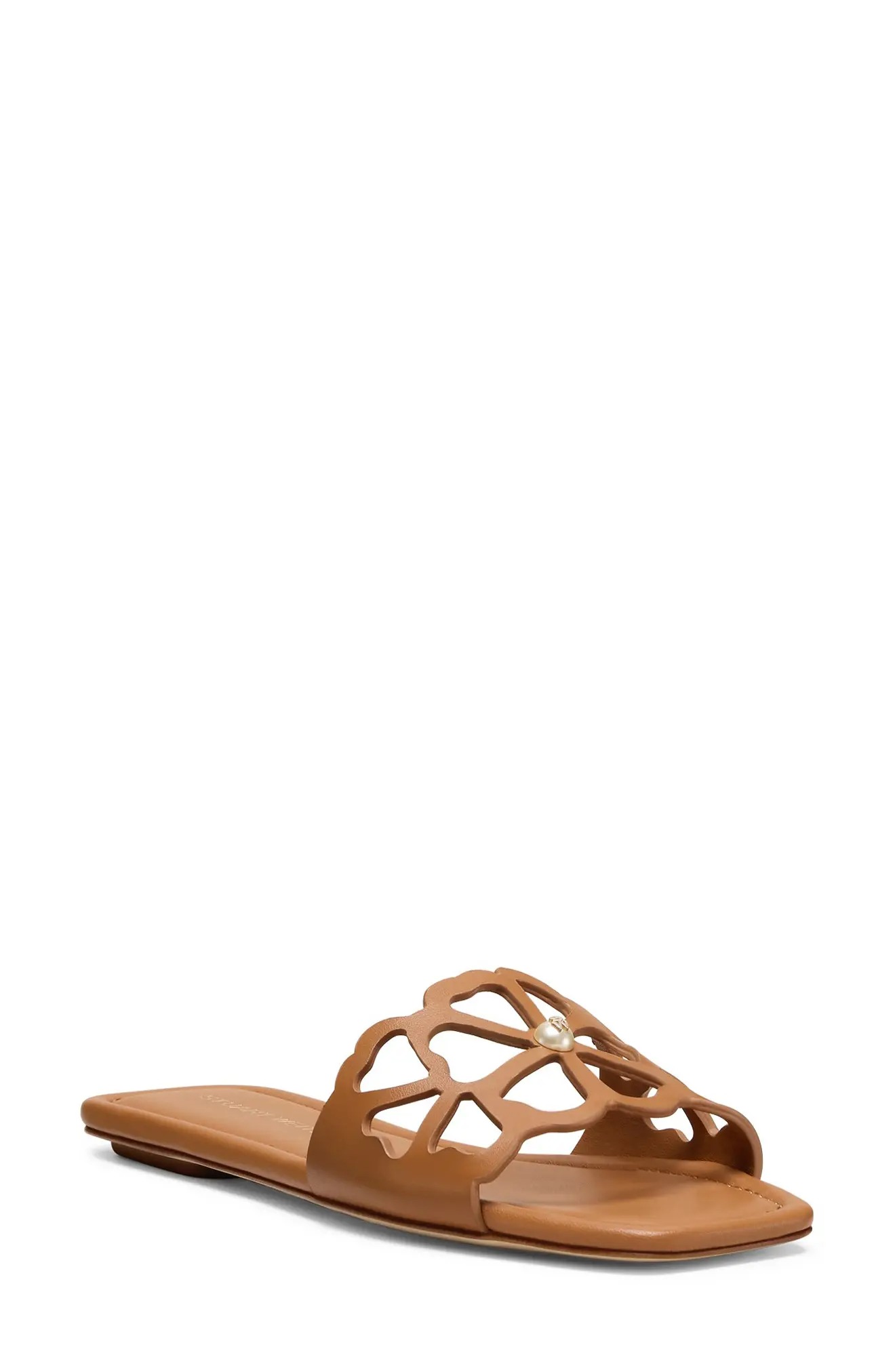 Stuart Weitzman, Jasmine Cutout Slide Sandal
