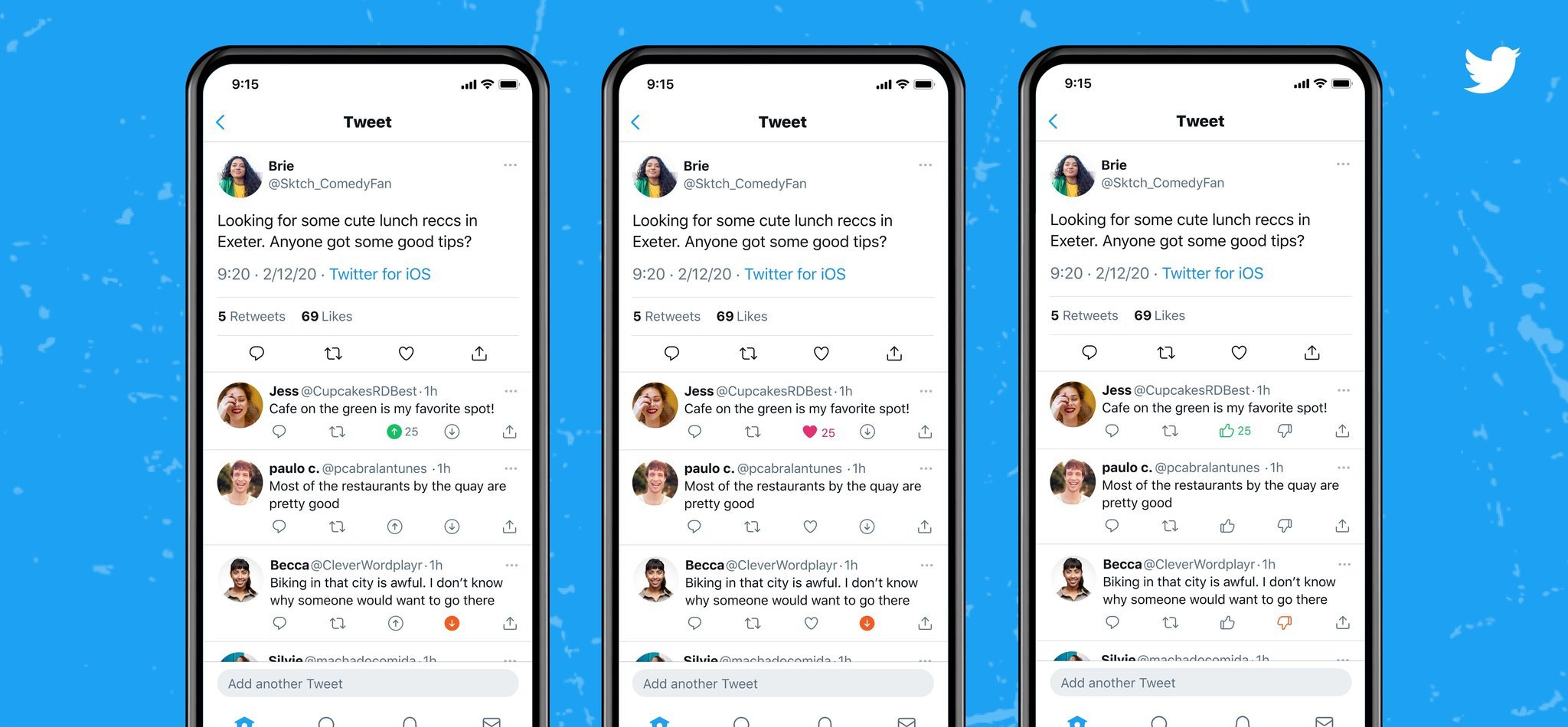 Twitter Downvote Dislike Button