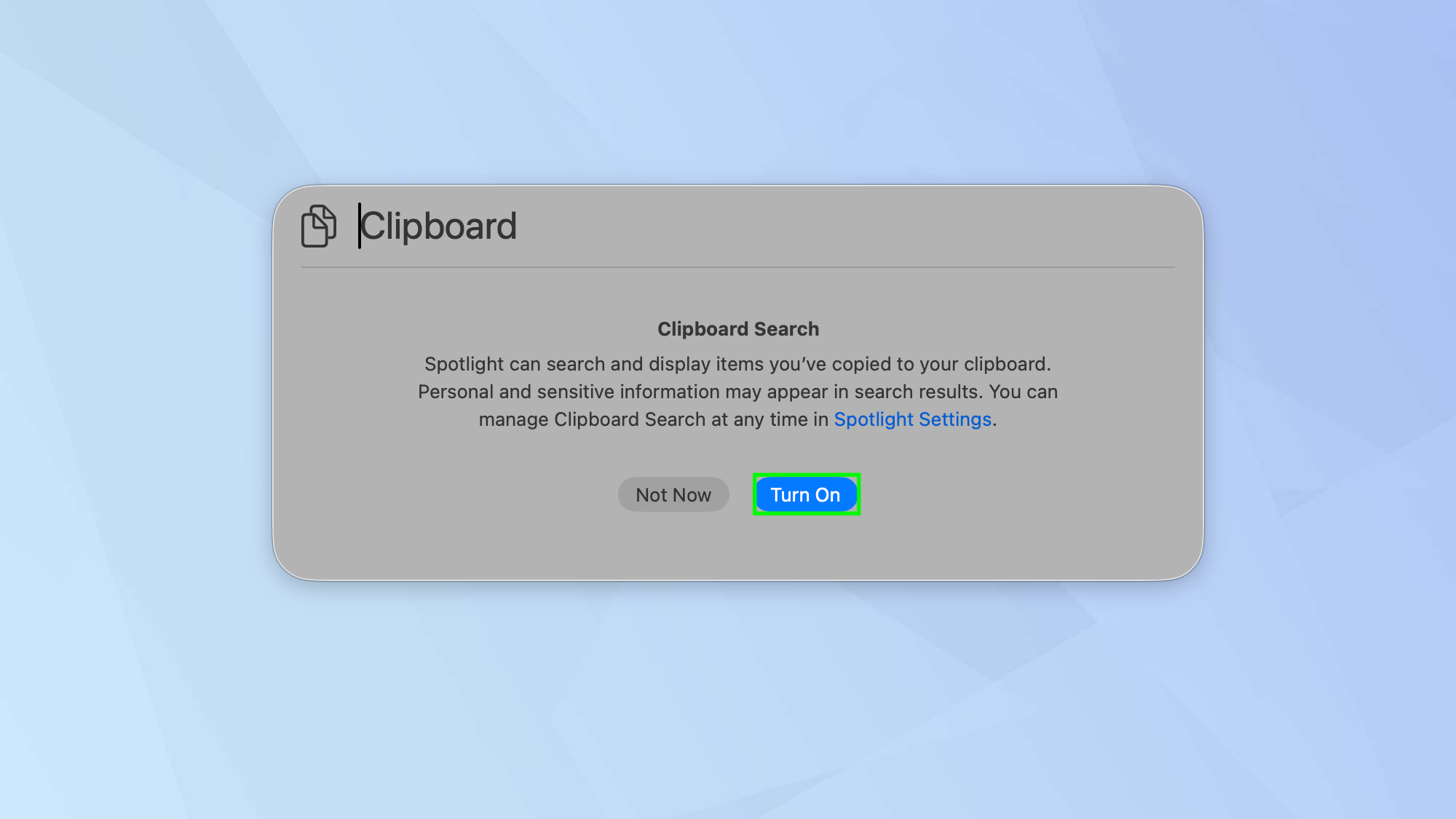 How to enable clipboard history in macOS Tahoe