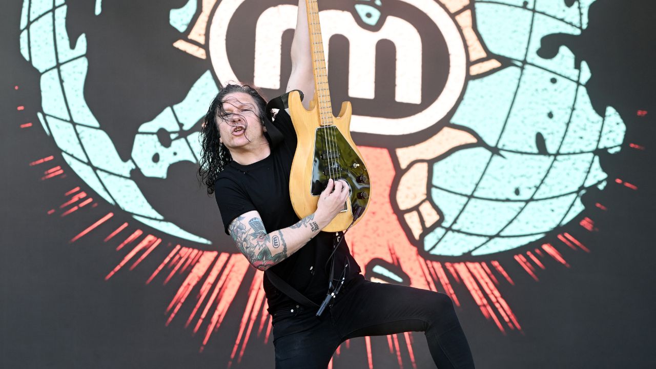 Ronnie Ficarro performs with Mammoth WVH at Tons Of Rock Festival 2024 on June 26, 2024 in Oslo, Norway.