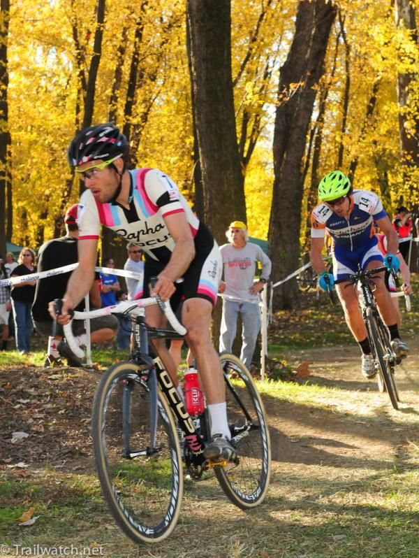 Chris Jones (Rapha Focus) having a good race