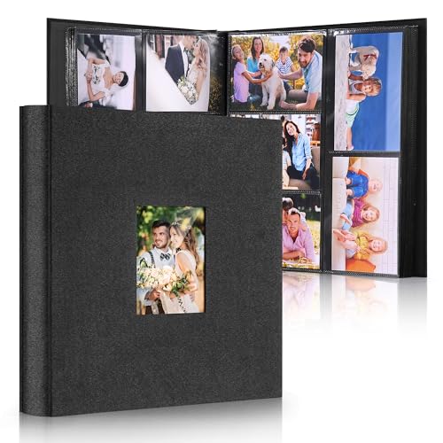 Dazspirit Photo Albums 6x4" 600 Slip-In Pockets With Linen Cover