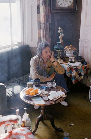 'Serge in Jane's house in Cheyne Row', 1978