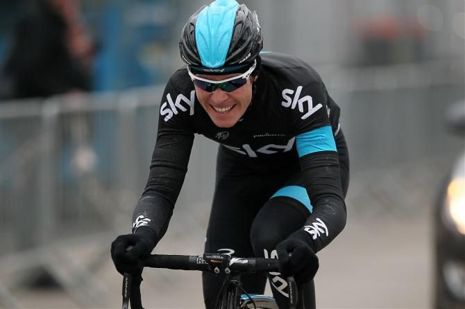 Luke Rowe (Sky) in the escape