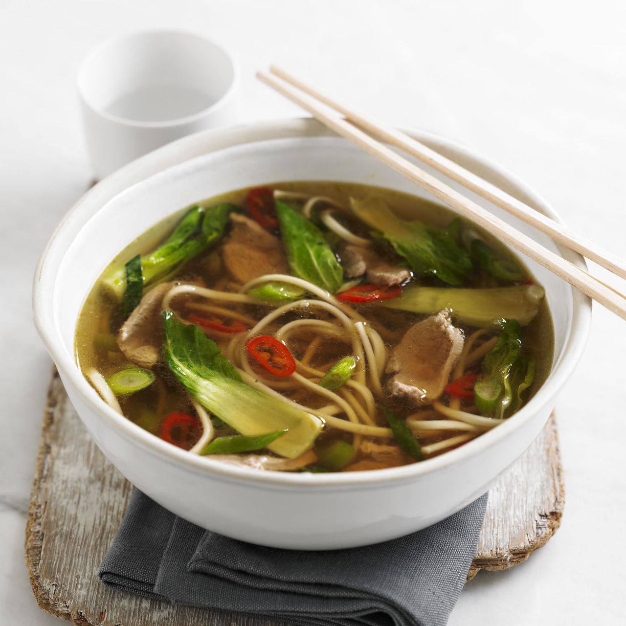 Duck &amp; Noodle Soup recipe-Duck recipes-recipe ideas-new recipes-woman and home